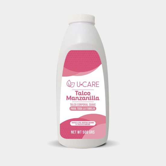U-CARE - TALCO CUERPO MANZANILLA 500 GR