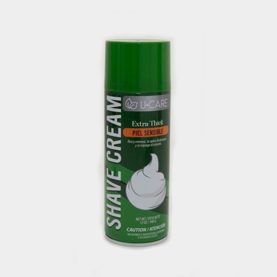 U-CARE - ESPUMA AFEITAR SENSITIVE 340 GR
