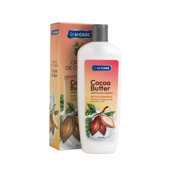 U-CARE - CREMA CUERPO MANTECA DE CACAO 600 ML