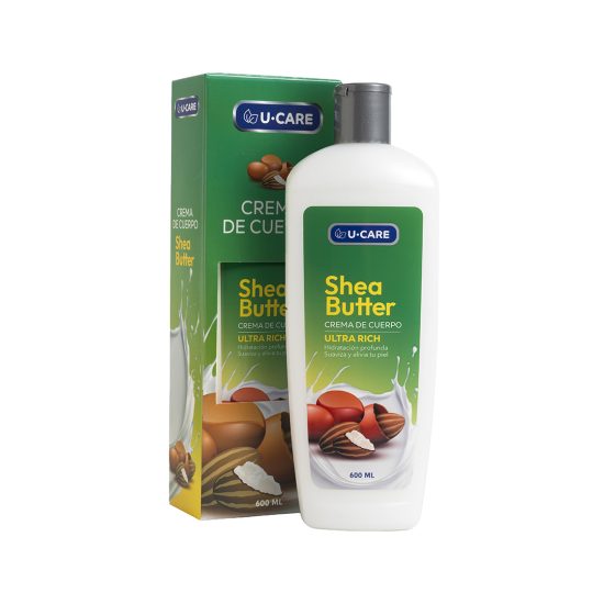 U-CARE - CREMA CUERPO MANTECA DE KARITE 600 ML